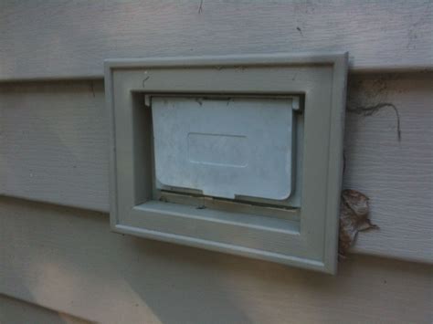 electrical box for vinyl siding|recessed vinyl siding outlet box.